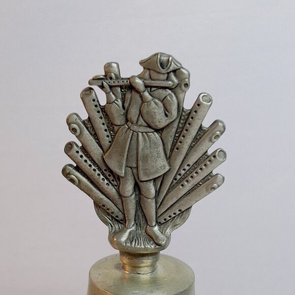 Woodbury Pewter Bell 11 Pipers Piping Twelve Days of Christmas Collection USA - Picture 5 of 8